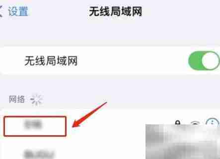 iPhone 11 Pro连接WiFi教程
