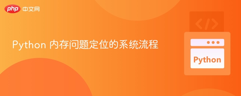 Python内存问题定位全流程解析