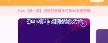 图图乐如何取消壁纸