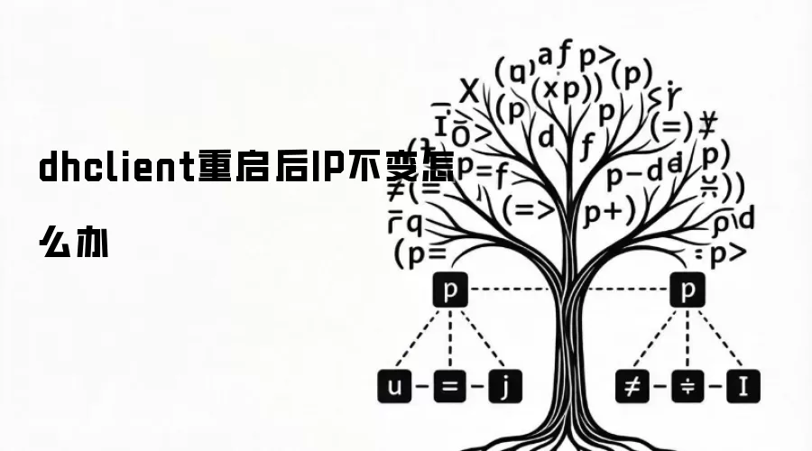 dhclient重启后IP不变怎么办