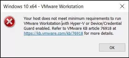 Win10一个不起眼的勾选让虚拟机全线瘫痪:附解决办法