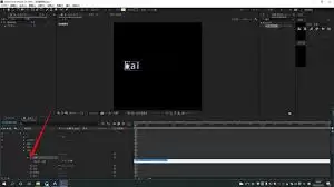 ae如何做文字排列动画教程分享