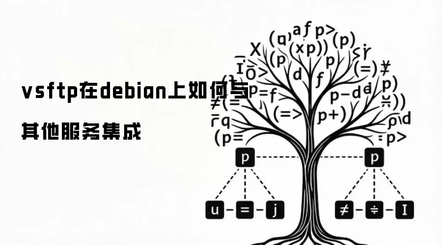 vsftp在debian上如何与其他服务集成