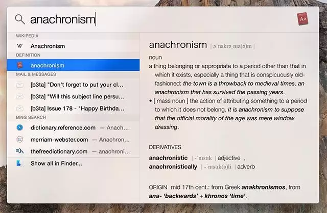 Mac怎么使用聚焦搜索? 使用Spotlight在MacOS中搜索效率更高