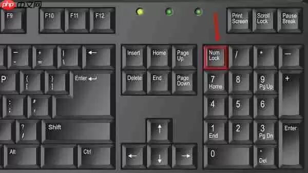 电脑键盘打字出现数字？五种方法教你解决修复