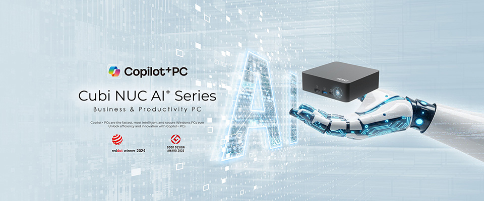 微星推出 Cubi NUC AI+ 3MG 迷你主机，至高搭载 Ultra 9 386H