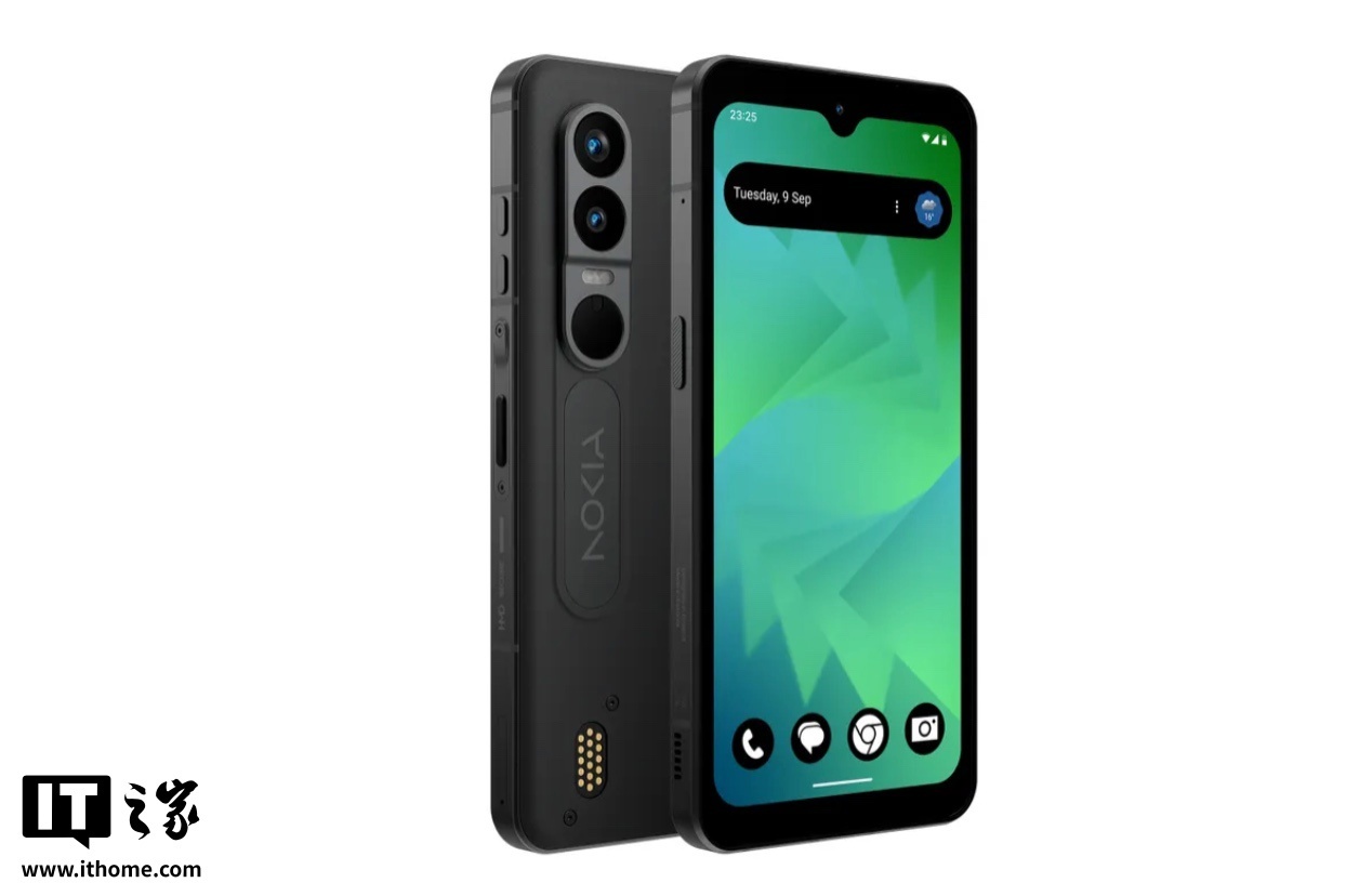 诺基亚 Mission-Safe 2 手机曝光：换用打孔屏，颜值相对现款初代机型大幅提升