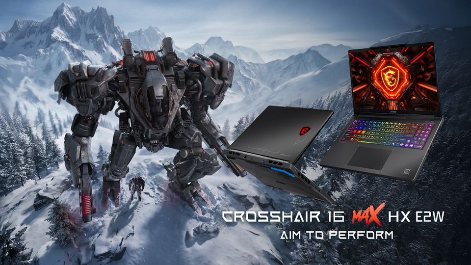 “可选”RTX 5070 12GB，微星推出 2026 款神影 Crosshair 16 Max HX 游戏本