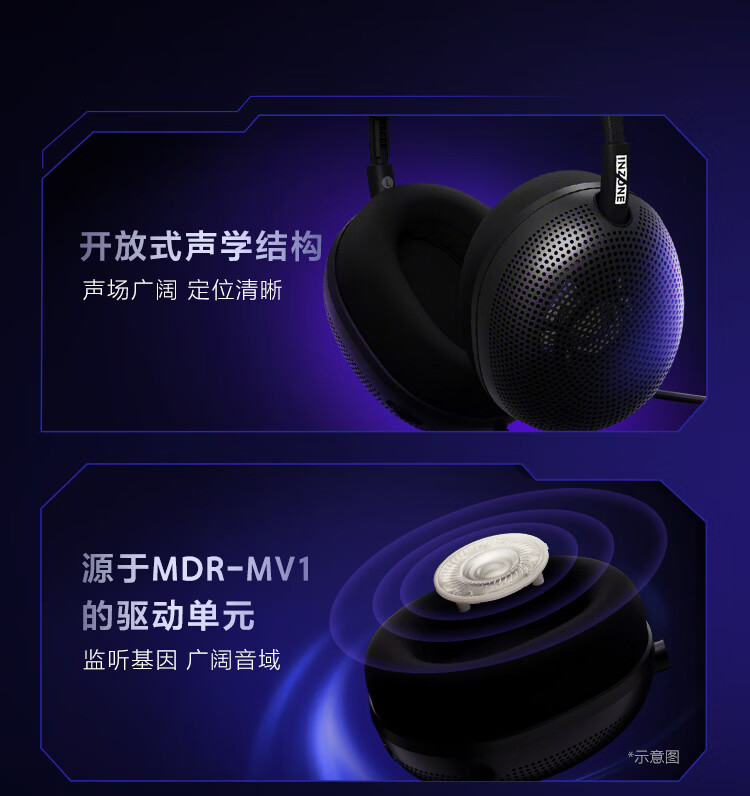 索尼 INZONE 英纵 H6 Air 游戏耳机预售：开放式声学设计 / 仅重 199g，1399 元
