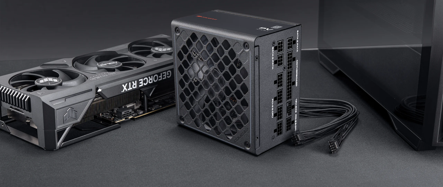 骨伽上线 PV 系列 80 PLUS 白金能效电源，150mm 长度设计