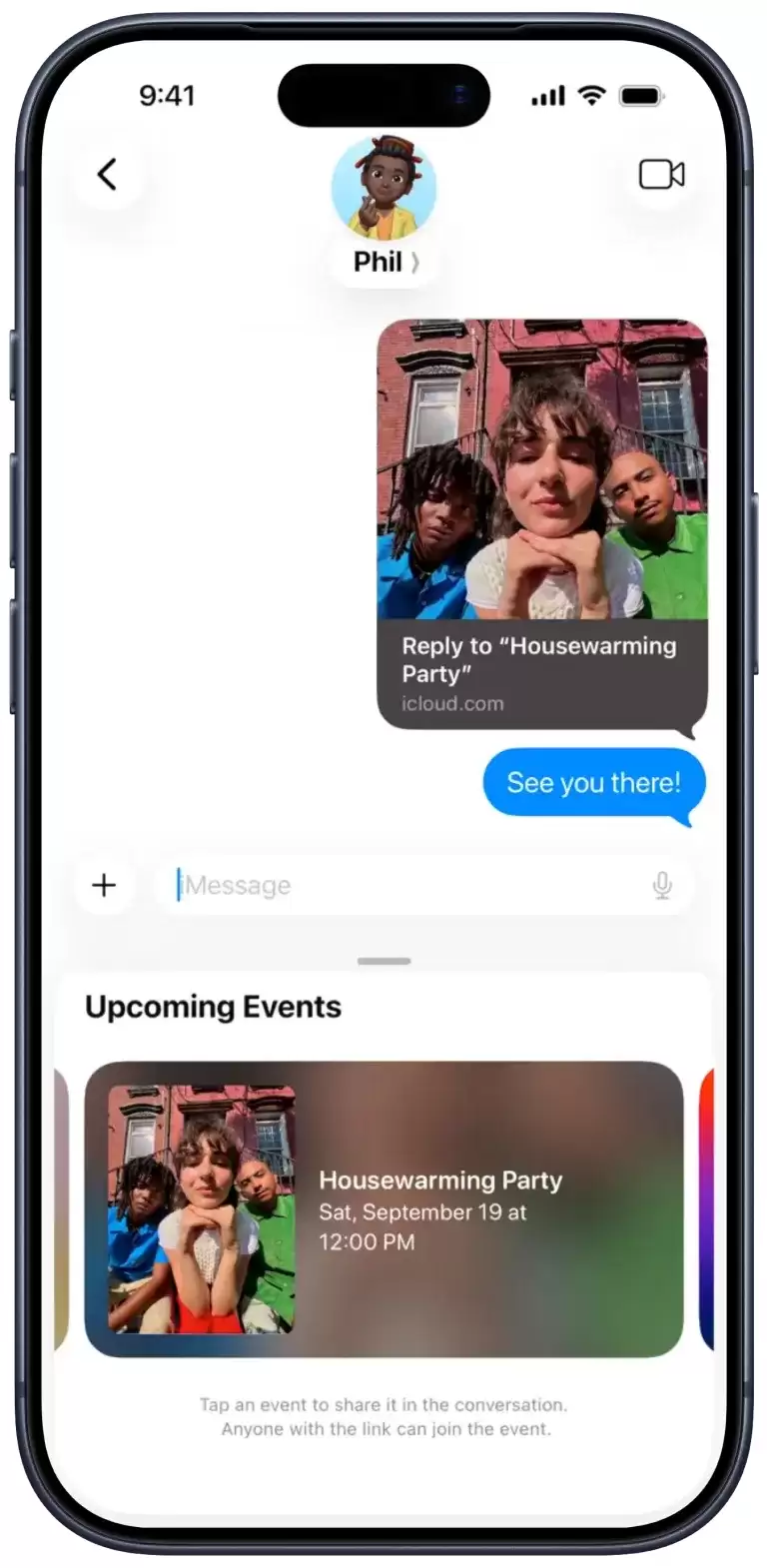 苹果更新推出Invites 1.8，支持iMessage直接分享邀请函