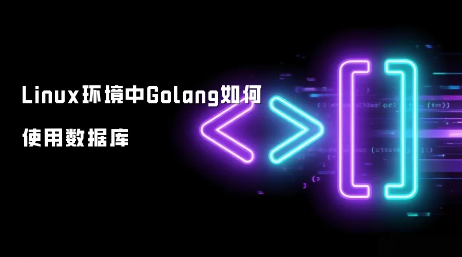 Linux环境中Golang如何使用数据库