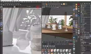 Cinema-4D如何只渲染线框图-Cinema-4D怎样只渲染线框图