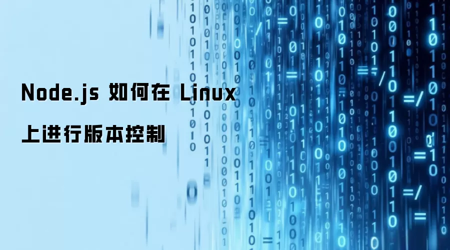 Node.js 如何在 Linux 上进行版本控制