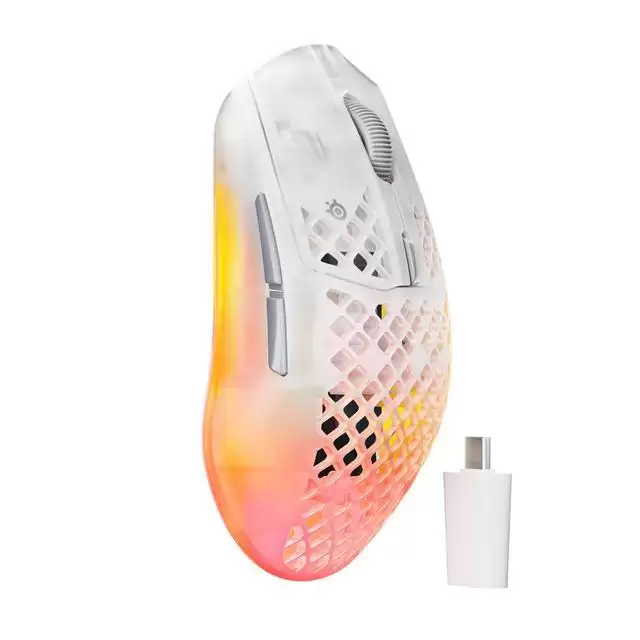 赛睿推出Aerox 3 Wireless Gen 2鼠标：三区RGB，挖孔68g