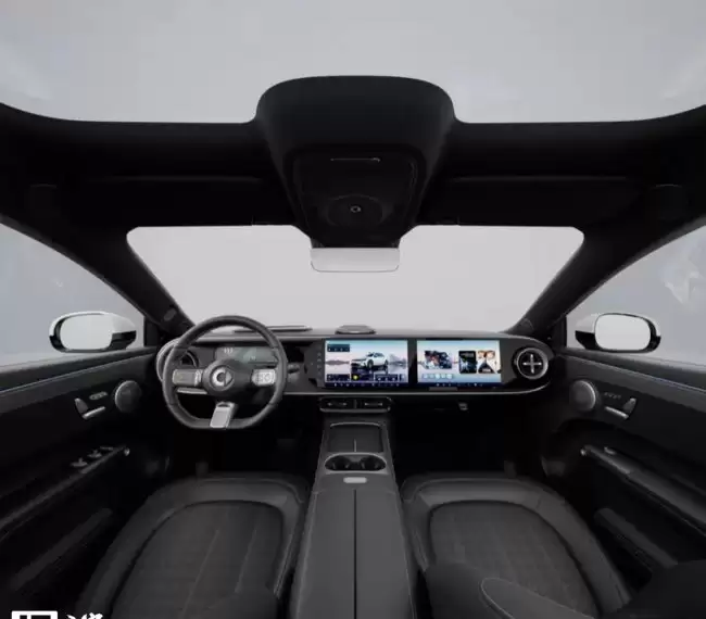 smart 首款豪华掀背车 精灵#6 EHD 内饰官方图片发布