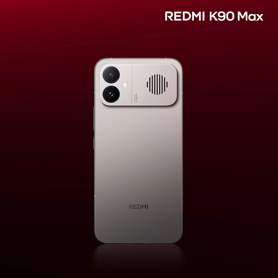 小米 REDMI K90 Max 手机“太空银”外观揭晓：冷调银色机身 + 铝合金中框