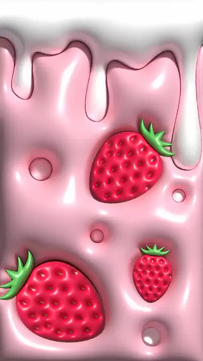 如何使用草莓壁纸