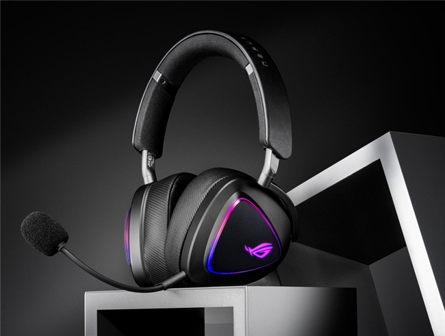 ROG棱镜2游戏耳机外观图