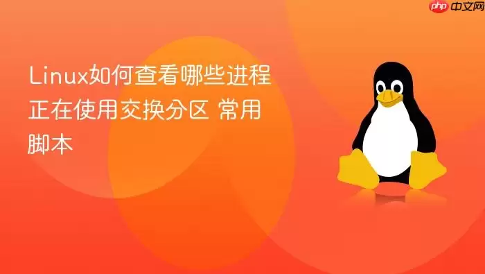 linux如何查看哪些进程正在使用交换分区 常用脚本
