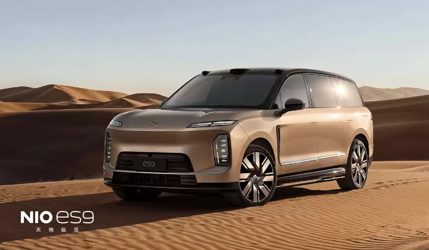 蔚来ES9官图来袭！4月9日亮相预售，旗舰科技与超长续航齐登场