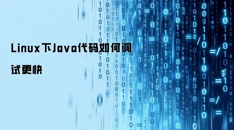 Linux下Ja va代码如何调试更快