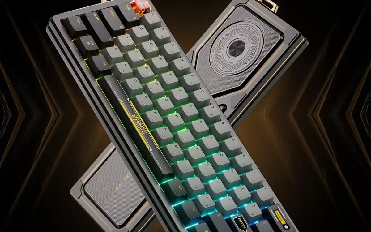 贱驴NV60磁轴键盘上市：显卡主题造型设计，899元