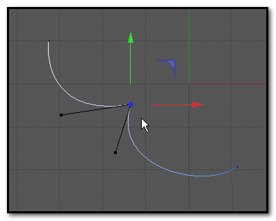 C4D怎么绘制一条贝赛尔曲线