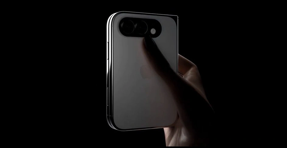 苹果折叠 iPhone Fold 渲染图再曝：后摄缩小凸起，整体更精致