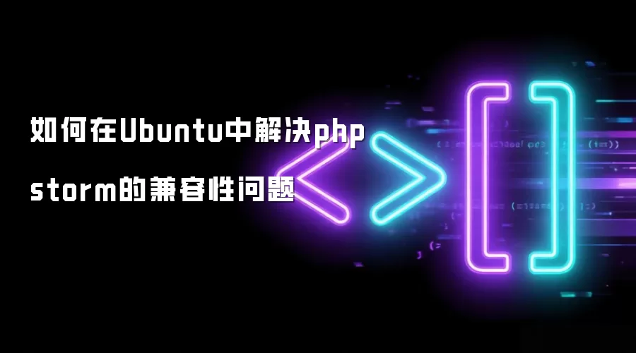 如何在Ubuntu中解决phpstorm的兼容性问题