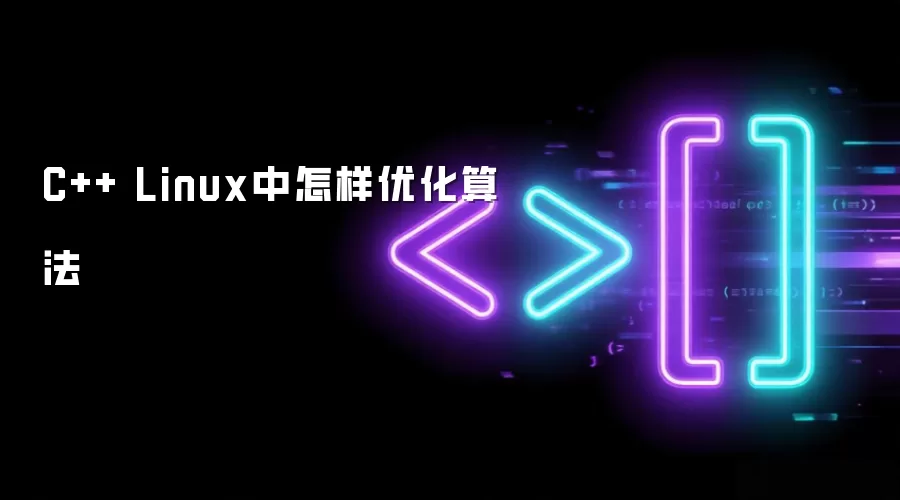 C++ Linux中怎样优化算法