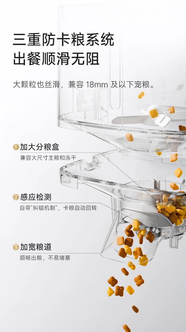 小米推出米家智能宠物喂食器 2 可视版：自带 500 万像素摄像头，449 元