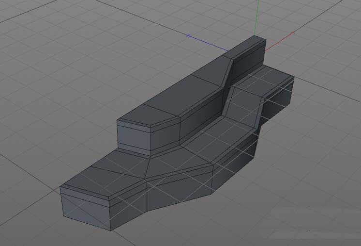 C4D对称后曲面细分物体没有连接怎么办