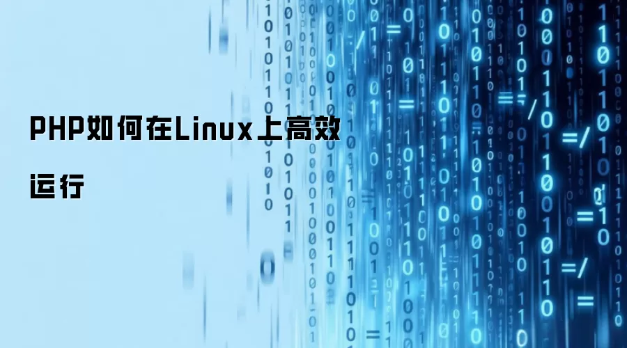 PHP如何在Linux上高效运行