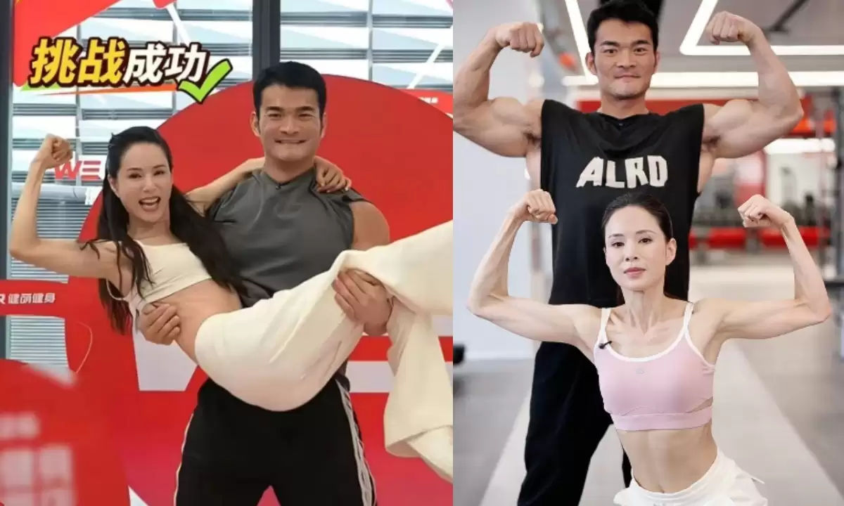 李若彤李维刚再发合拍视频！上次反手公主抱，直接被全网追杀