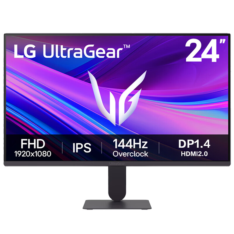 LG UltraGear G4 23.8/27 英寸电竞显示器预约开启：1080P 144Hz，649/799 元