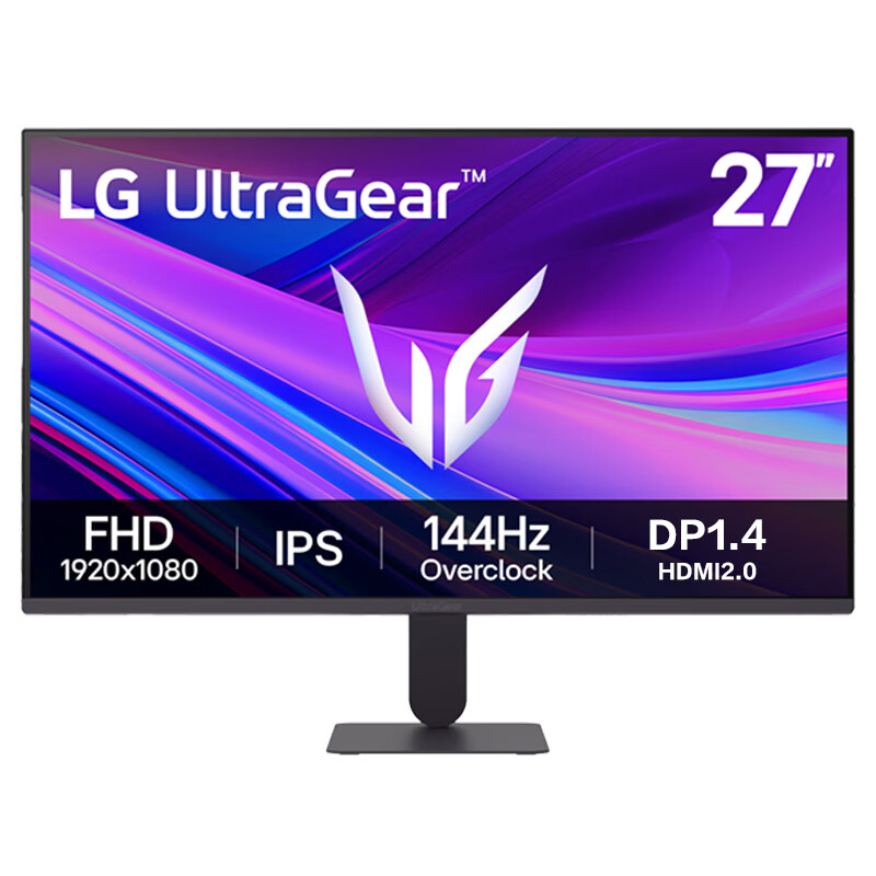 LG UltraGear G4 23.8/27 英寸电竞显示器预约开启：1080P 144Hz，649/799 元