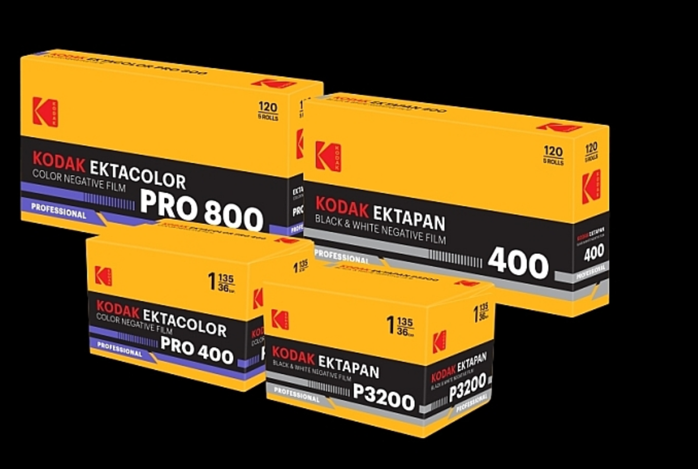 胶片不死，柯达推出 Ektacolor Pro 彩负、Ektapan 黑白系列胶卷新品