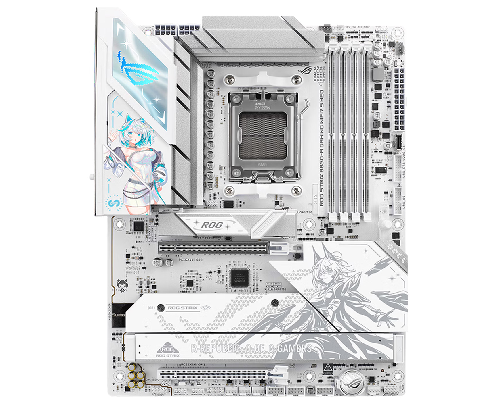 华硕ROG B850吹雪S NEO正式发售，官方定价2199元