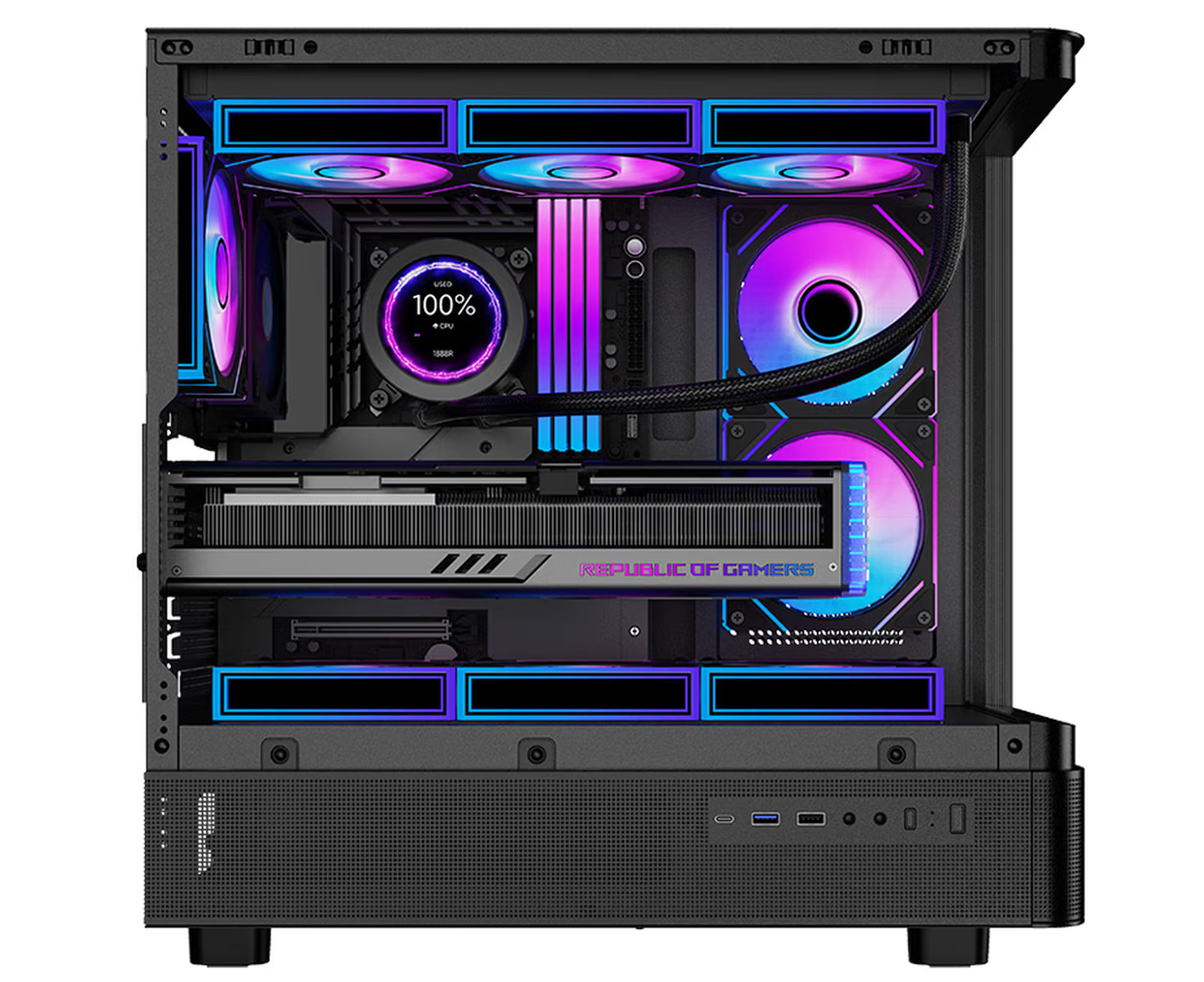 先马惊鸿PRO 270°弯玻海景房机箱发售，首发价294元