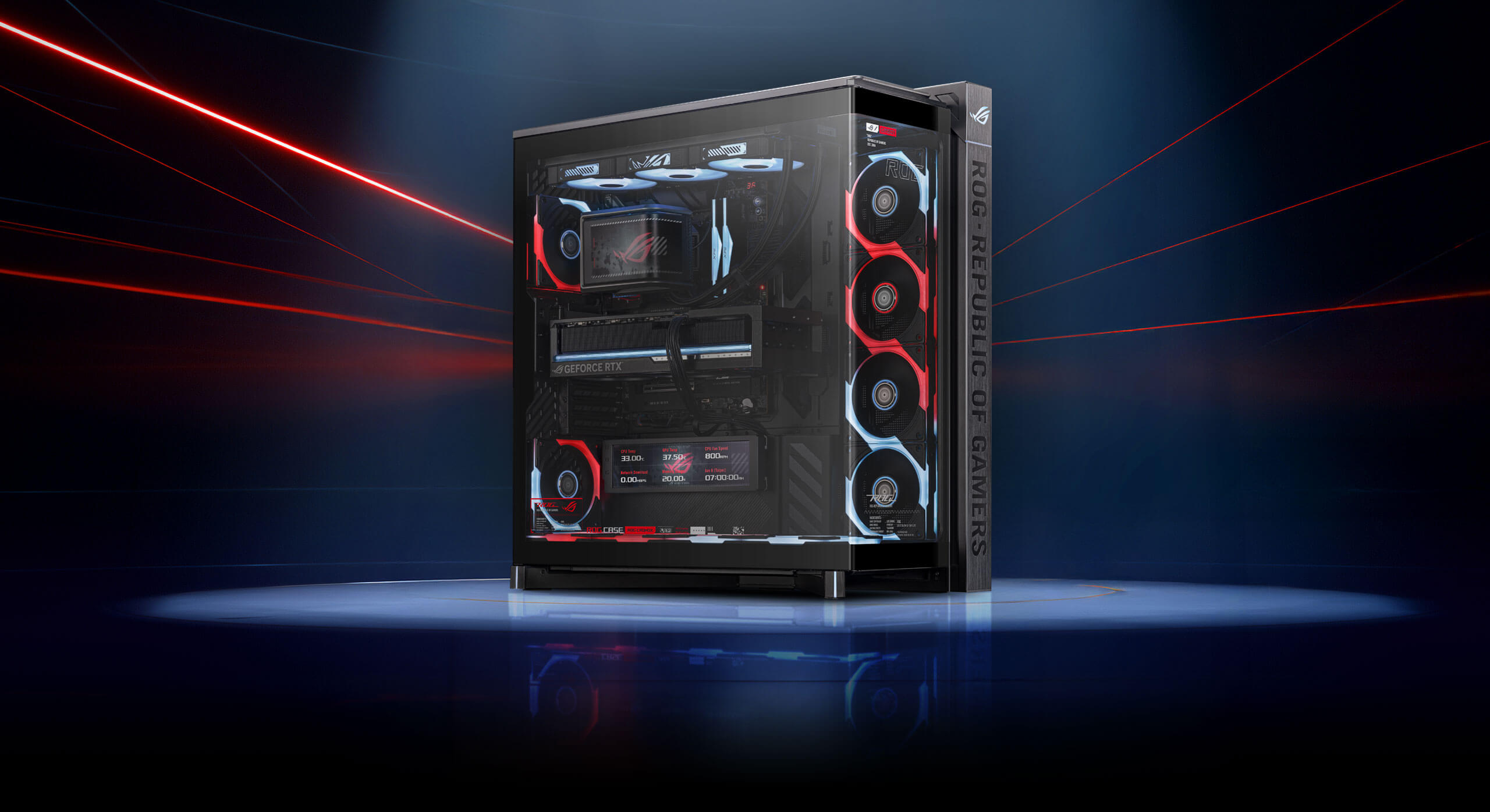 华硕 ROG 幻世神 Cronox 机箱开启预约：配备 9.2 英寸副屏，2399 元