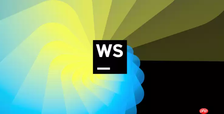 WebStorm怎么设置代码块的背景色