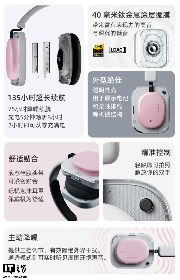 Nothing Headphone (a) 耳机国行发售，1299 元