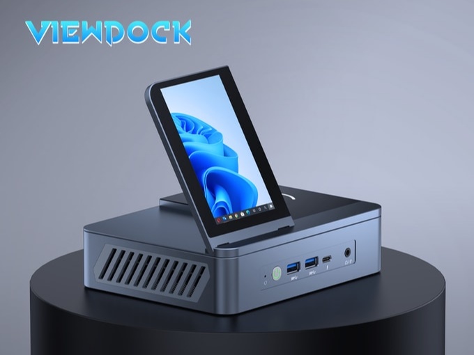 ViewDock Gen2 亮相：迷你主机顶部集成 4.5