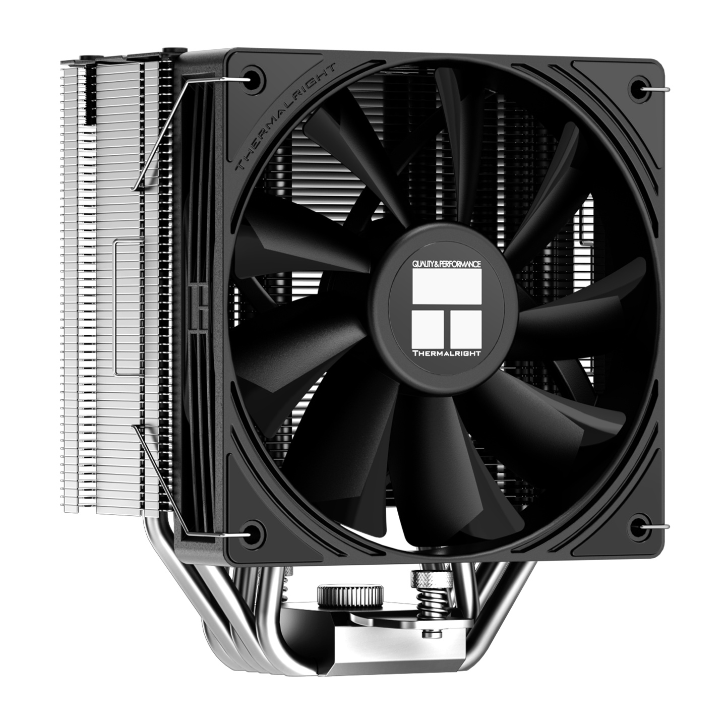 利民推出 Assassin Classic-5 SE BLACK 风冷散热器，5 热管直触单塔单风扇