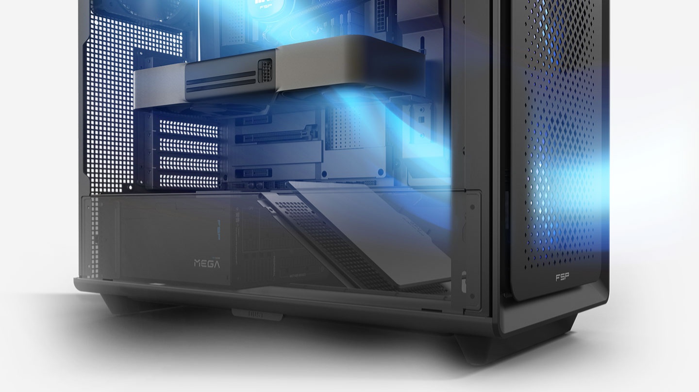 全汉推出 U590 机箱：支持 EEB / E-ATX 主板，配备模块化风扇 / 冷排快拆