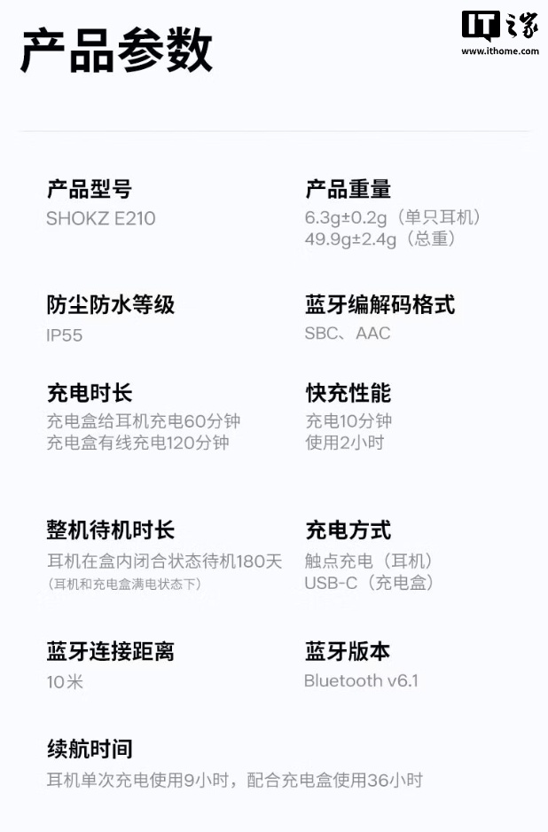 韶音推出 OpenDots Air 开放式蓝牙耳机：11.8mm 动圈、至高 36 小时续航，898 元