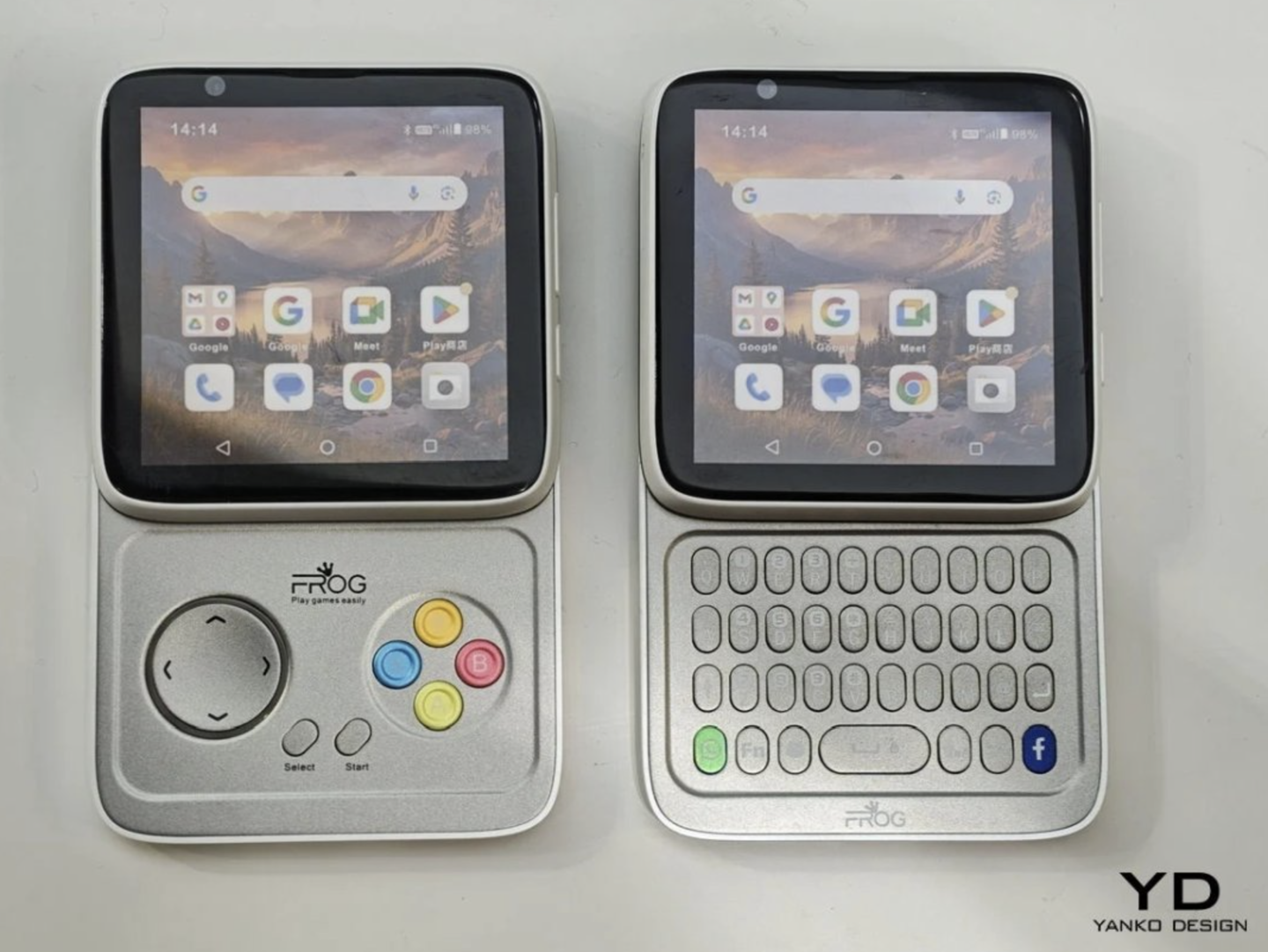 Frog RS1全键盘手机现身，旋盖设计类似诺基亚7705