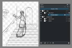 Krita图层蒙版如何使用