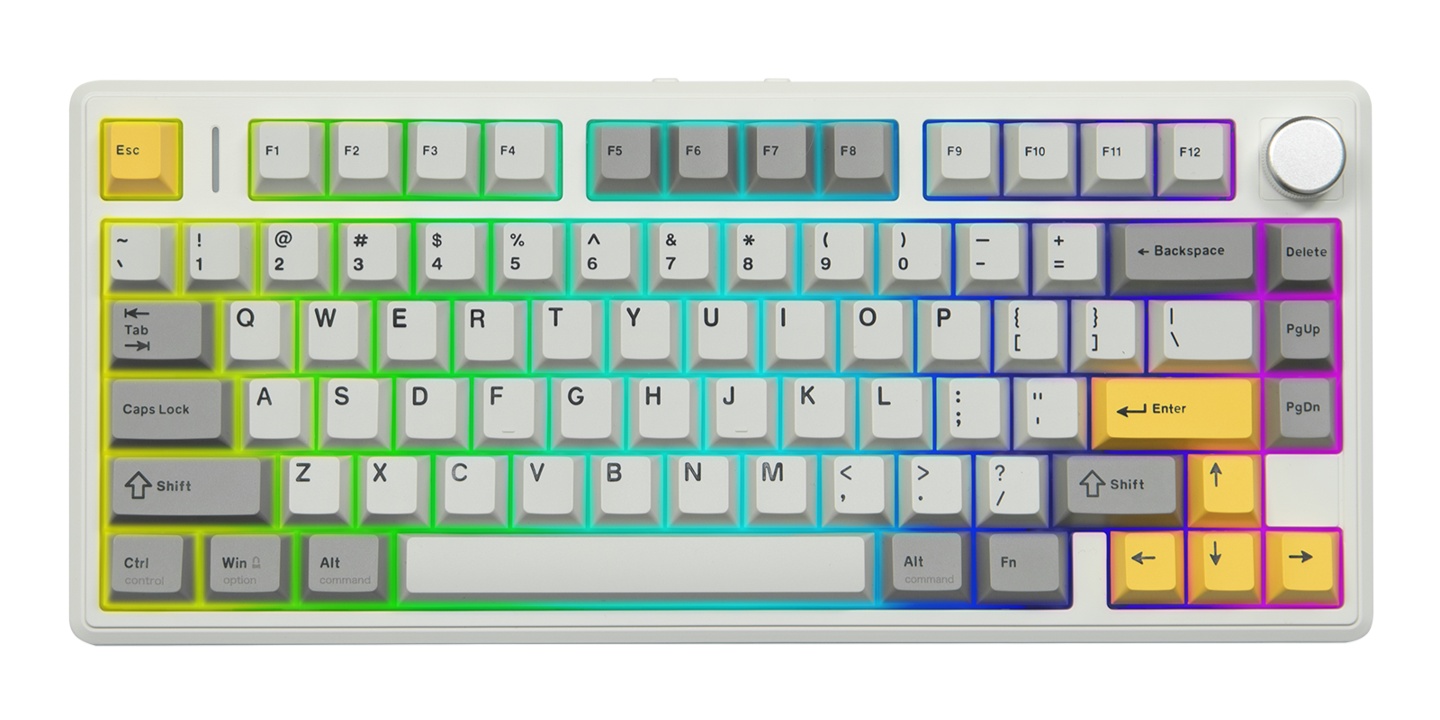 EPOMAKER TH80 V2系列三模机械键盘发售：PRO款配备1.06英寸彩屏